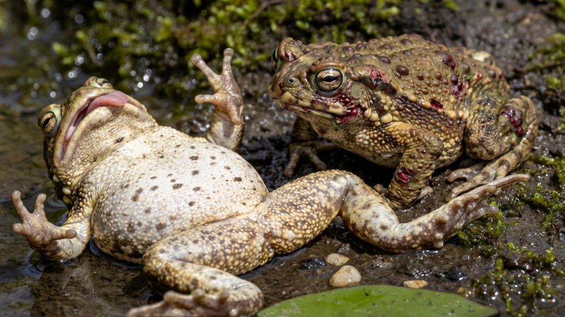 Female Frogs Play Dead to Avoid Mating With Males
