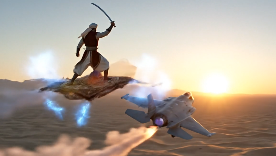 Confirmed:  ‘The Aladdin of Iran’ Destroyed F-35 With Ancient Desert Magicks