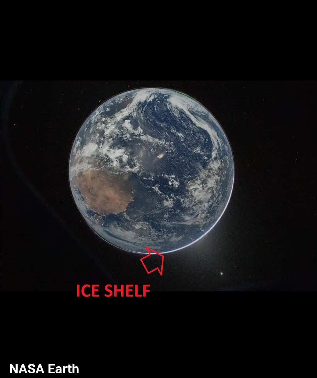 Artemis II Image Proves the Earth Is Flat